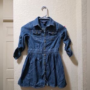 Polo by Ralph Lauren Blue Denim Kids Dress